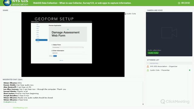WebGIS Data Collection - When to use Collector, Survey123, or web apps to capture information смотреть онлайн