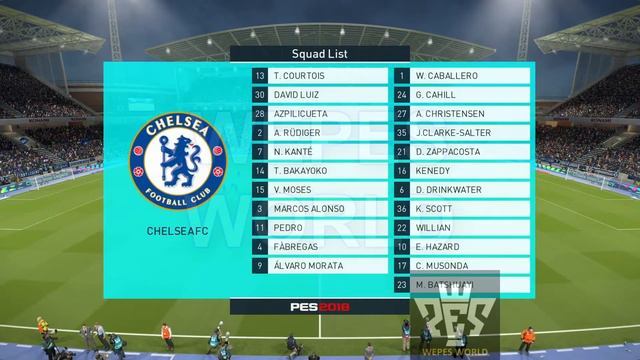 PES 2018 - WEPES WORLD - PS4 OPTION FILE CONTENT PREVIEW - VERSION COMPLETE 15/11/17 смотреть онлайн
