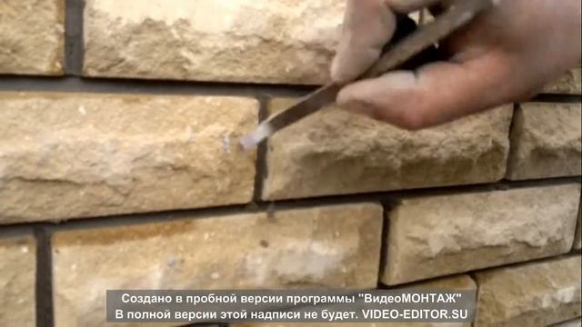 забор из облицовочного рваного кирпича 3 смотреть онлайн