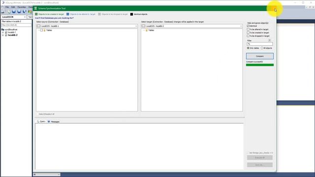 Compare and find changes or updates in two MySQL databases using SQLYog смотреть онлайн