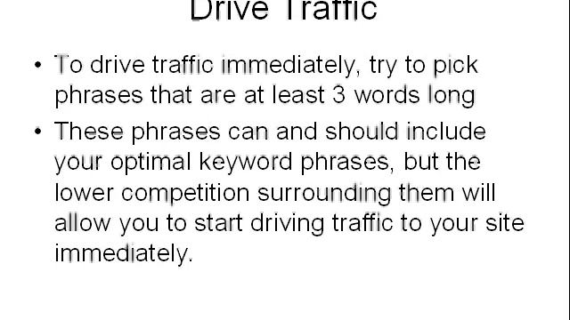 Keyword Selection for SEO смотреть онлайн