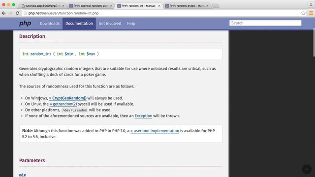 Random numbers and bytes with PHP7 смотреть онлайн