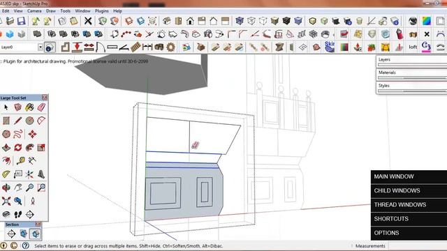 AutoCAD to SketchUp part 2 смотреть онлайн