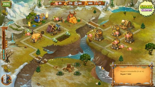 Viking Chronicles Tale of the Lost Queen Level 36-40(3 Stars)/Хроники Викинга Уровень 36-40! #Vikin смотреть онлайн