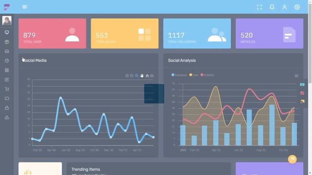 Bootstrap Admin Web App Dashboard Template with Dark LTR Theme смотреть онлайн