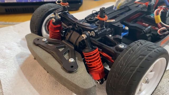 Tamiya TT01 Speed Run Attempt