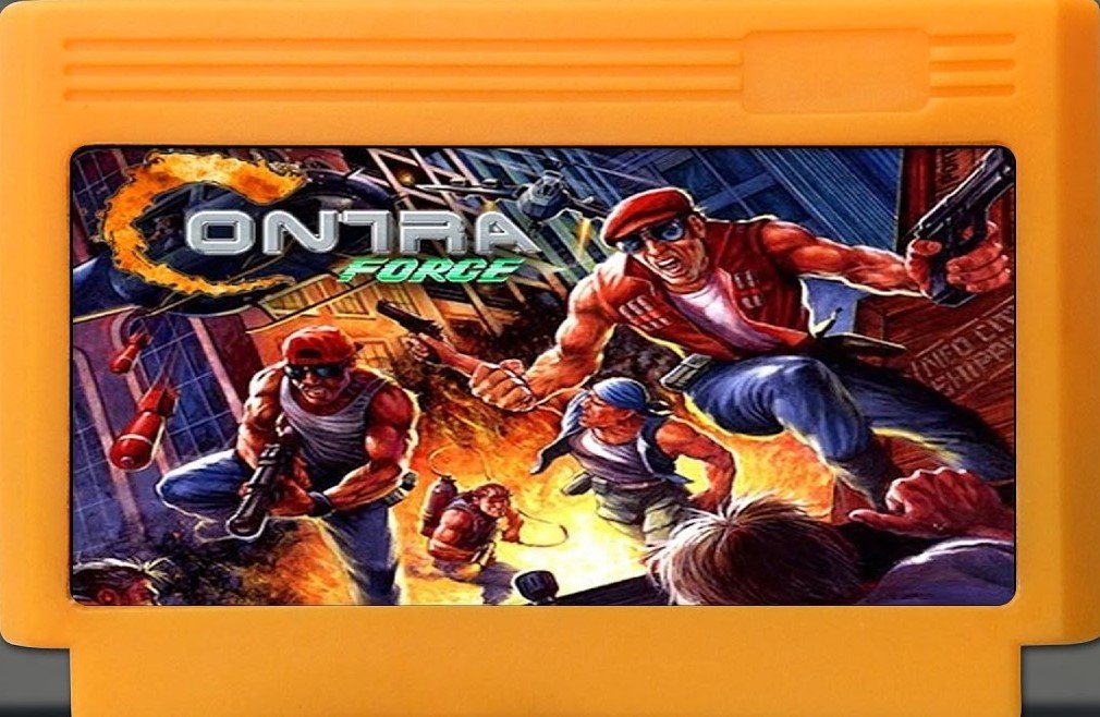 Dendy (Famicom,Nintendo,Nes) 8-bit Contra Force Полное Прохождение
