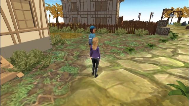 Поиски похищенного ФРИЗА ? Новый квест ? Horse Riding Tales смотреть онлайн