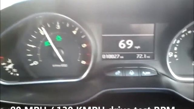Peugeot 208 1.6 eHDI 92HP DV6DTED road test RPM смотреть онлайн