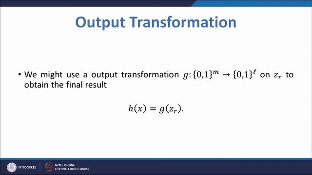 Iterated Hash Functions смотреть онлайн