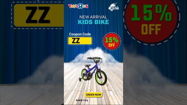 15% discount on new arrival kids bike on Toysrus | Toys R Us coupon #coupon смотреть онлайн