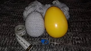 МК пасхальное яйцо крючком (анонс). смотреть онлайн
