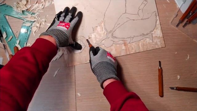[Xilografia] Incisione in Timelapse #2 смотреть онлайн