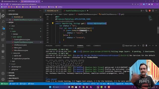 3 - Datasource JDBC - Java + Quarkus смотреть онлайн