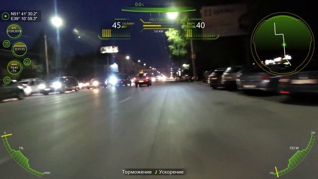 Успеть за 25минут СеверныйЛес -в- Центр (ЦР) по вечерним пробкам пятницы на дорогах Воронежа смотреть онлайн