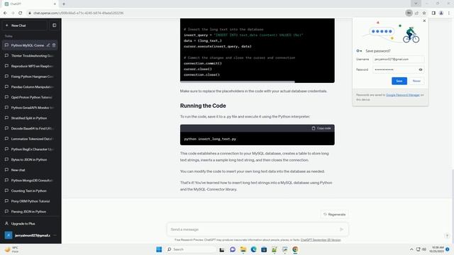 Python MySQL Connector Inserting Long Text Strings