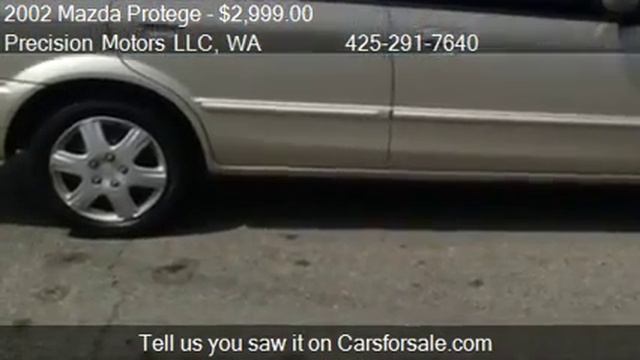 2002 Mazda Protege LX - for sale in Renton, WA 98057 смотреть онлайн
