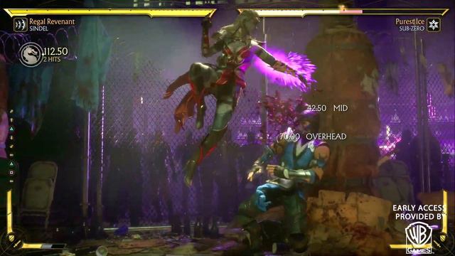 I PLAYED SINDEL! - Mortal Kombat 11: "Sindel" Gameplay First Impressions! смотреть онлайн