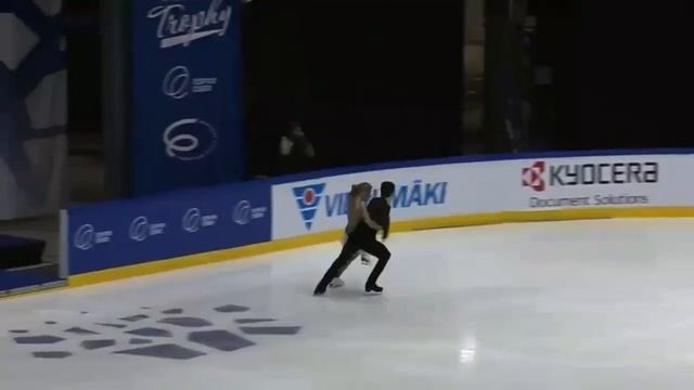 Александра Степанова - Иван Букин КП Finlandia Trophy 2017-2018 смотреть онлайн
