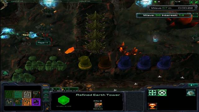 Lets Play/Show Starcraft 2 Mods-#8.3 Element TD смотреть онлайн