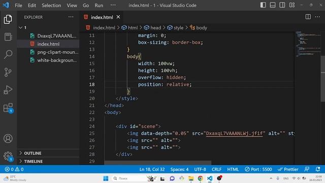 Parallax effect #2 | HTML JS | parallax.js #javascript #parallax #dasturlash смотреть онлайн