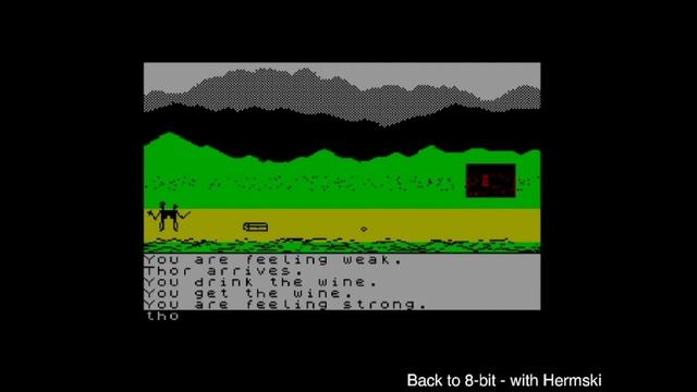 Valhalla ZX Spectrum Walkthrough & Review Adventure Game (1983) смотреть онлайн