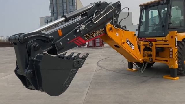 Обзор экскаватора погрузчика DELCO XP95 PLUS аналог JCB 3CX / +7 916 224-39-88 / титан-решения.рф смотреть онлайн