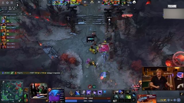 СТАРПЕРХАБ СМОТРЯТ КРУТУЮ БИТВУ СНГ И КИТАЯ НА ТУРНИРЕ / SPIRIT VS AZURE RAY BETBOOM DACHA 2024