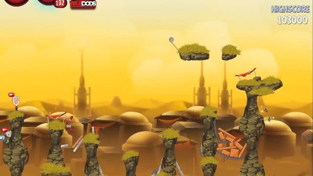 Angry Birds Star Wars 2 Rebels Level PE-12 Walkthrough 3 Star смотреть онлайн