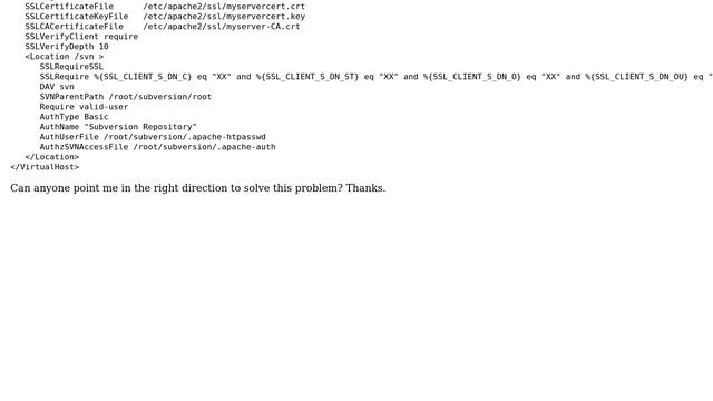 DevOps & SysAdmins: SSL error with subversion after upgrading apache from 2.2 to 2.4 смотреть онлайн