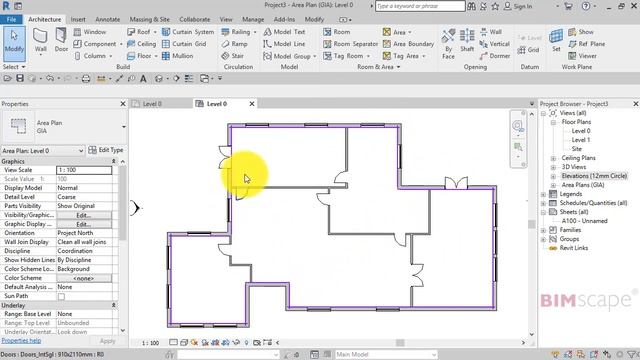 Autodesk Revit: Calculating and displaying Gross Internal Floor Areas смотреть онлайн