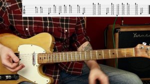 Как играть Nirvana Rape Me на гитаре Разбор с табами