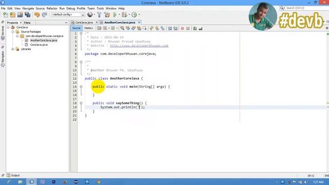 How to create project and pass arguments in main method in netbeans смотреть онлайн