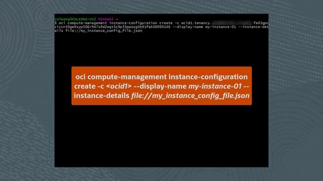 Managing an Instance Configuration on Oracle Private Cloud Appliance смотреть онлайн