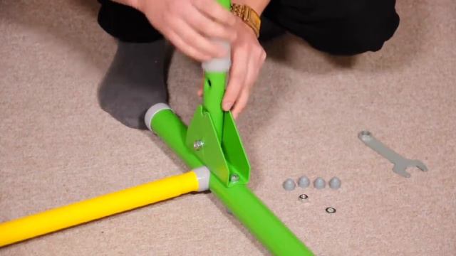 Сборка рамы Kometa 2 и 1 Детский спортивный комплекс ROMANA 1 смотреть онлайн