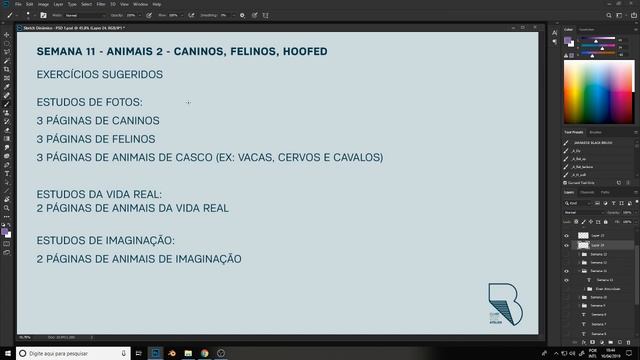 GUIA de ESTUDOS - DYNAMIC SKETCHING - Parte 2 смотреть онлайн