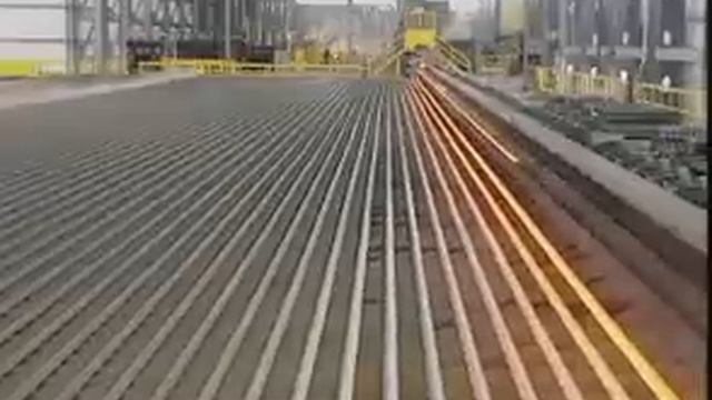 Крупносортный стан DANIELI 750,000. Производство уголков. смотреть онлайн