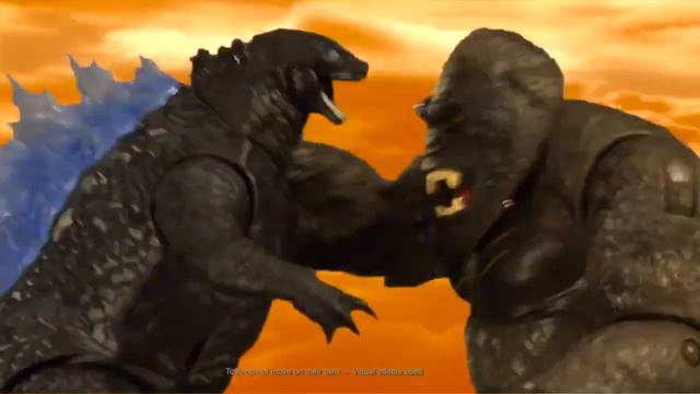 Godzilla vs Kong - Playmates toys add - basic figures смотреть онлайн