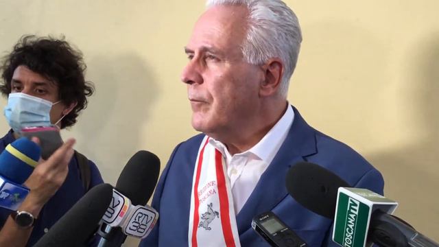 50mo Regione Toscana: il Presidente Eugenio Giani scopre lapide a palazzo del Pegaso смотреть онлайн