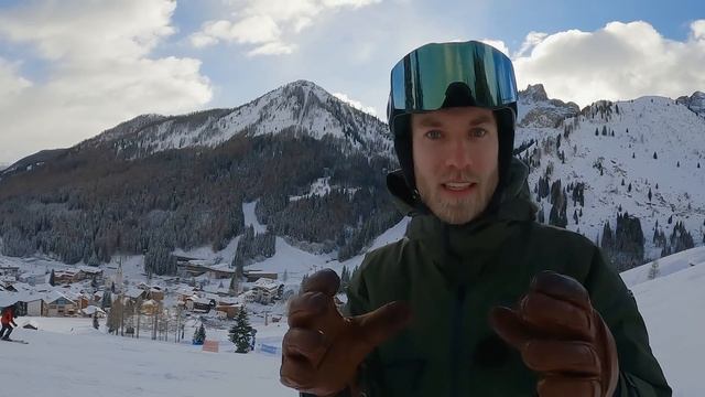 Spektakuläre Skirunde: Sella Ronda aus Gröden | Skifahren in Dolomiti Superski смотреть онлайн