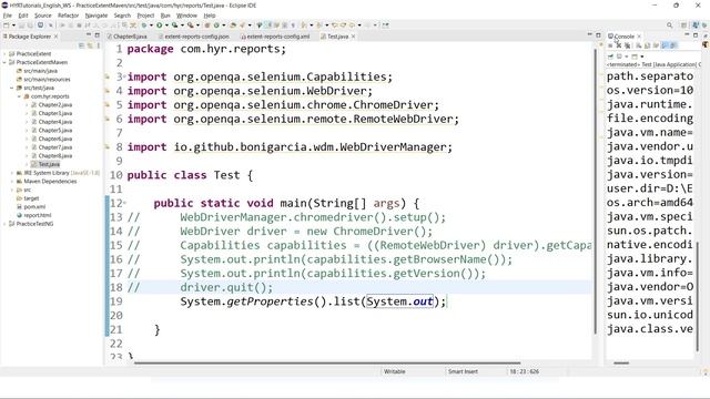 P9 - Add the system/environment information to extent reports | Extent Reports | смотреть онлайн