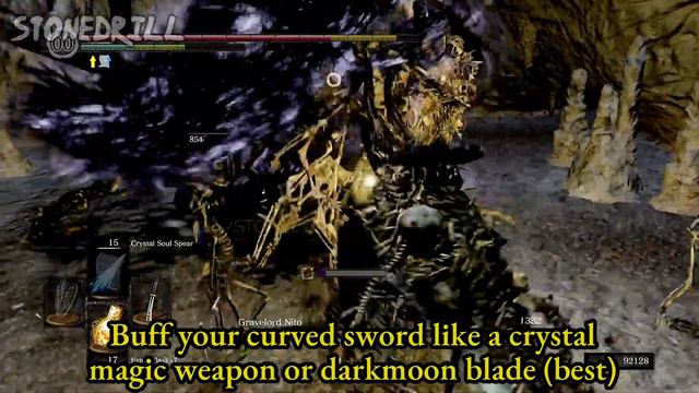 DARK SOULS REMASTERED How to beat Gravelord Nito in a minute - Dark Souls Guide смотреть онлайн
