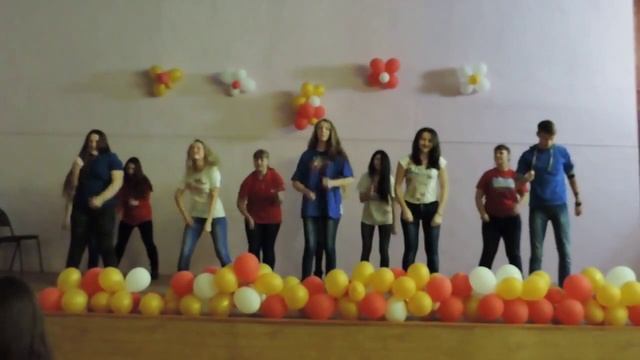 Группа 16СО Танец на день первокурсника. Воротынец смотреть онлайн