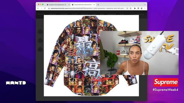 SUPREME WEEK 4 FW22 DROPLIST LIVE! Yohji Yamamoto, TEKKEN and...Dominos?! смотреть онлайн