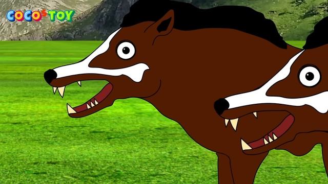 Hidden Secrets of the bad Megaceropsㅣccenozoic animals animation for kidsㅣCoCosToy смотреть онлайн