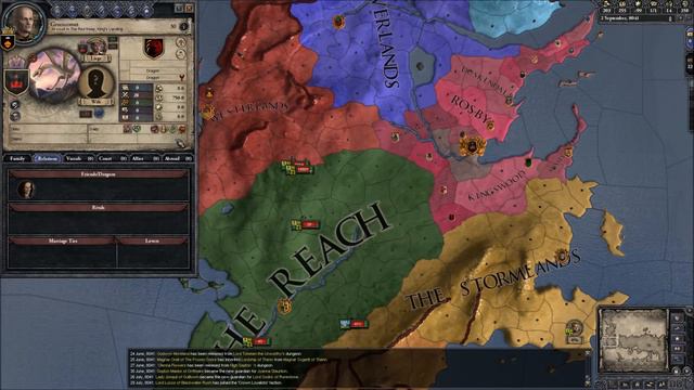 Crusader Kings 2: Game of thrones mod- Legacy Part 14 смотреть онлайн