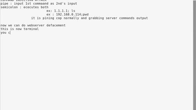 COMMAND INJECTION ATTACK смотреть онлайн