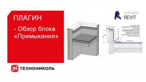 Плагин ТЕХНОНИКОЛЬ для Revit. Обзор блока «Примыкания».