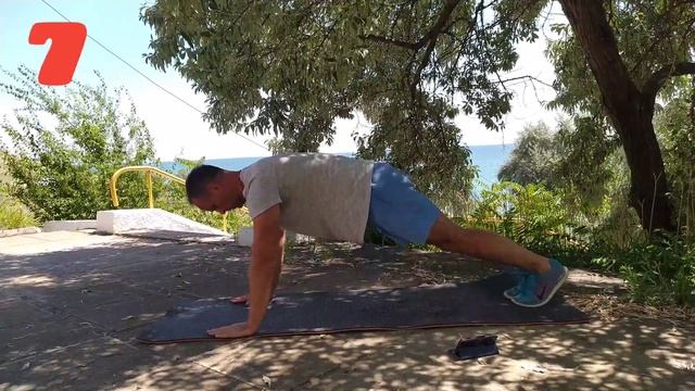 Тренировка пресс дома интенсивно 7 минут | ABS Training 12 Rounds 7 min High Level | ABS 7 min смотреть онлайн