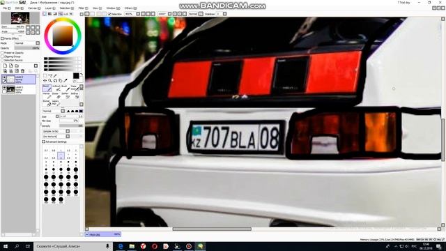 рисую ваз 2114 бпан смотреть онлайн
